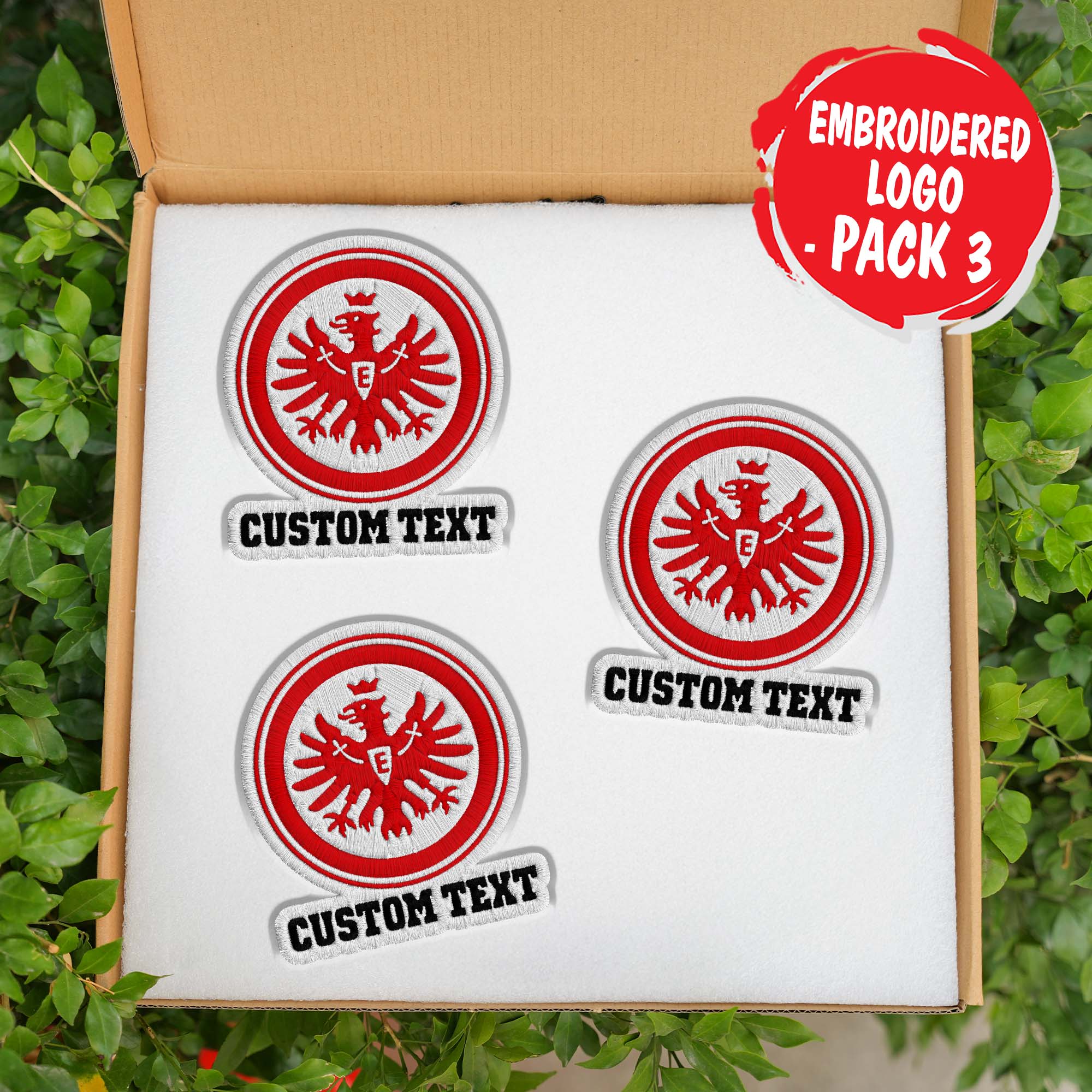 Eintracht Frankfurt Customizable Fabric Patch PT76411