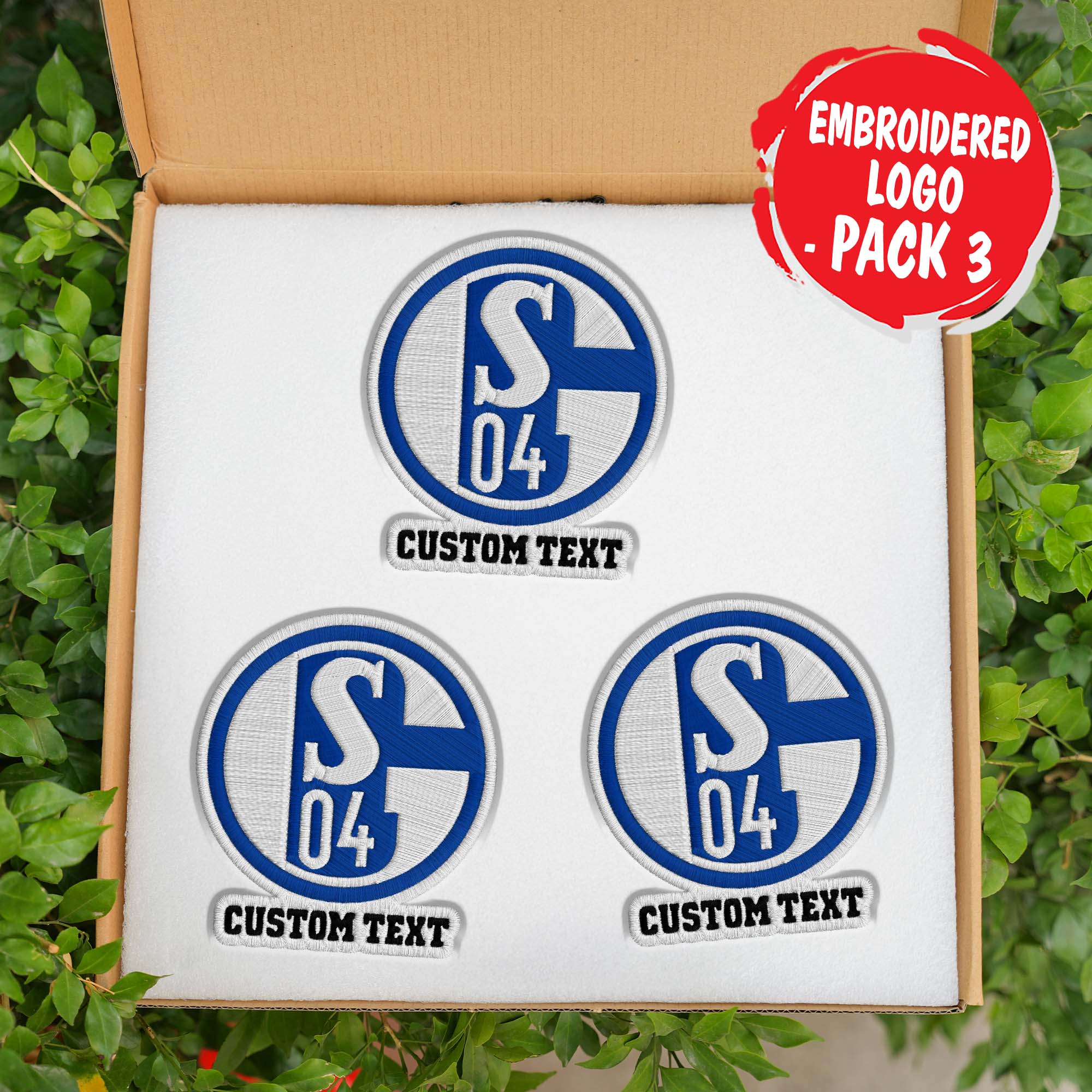 FC Schalke 04 Customizable Fabric Patch PT76428