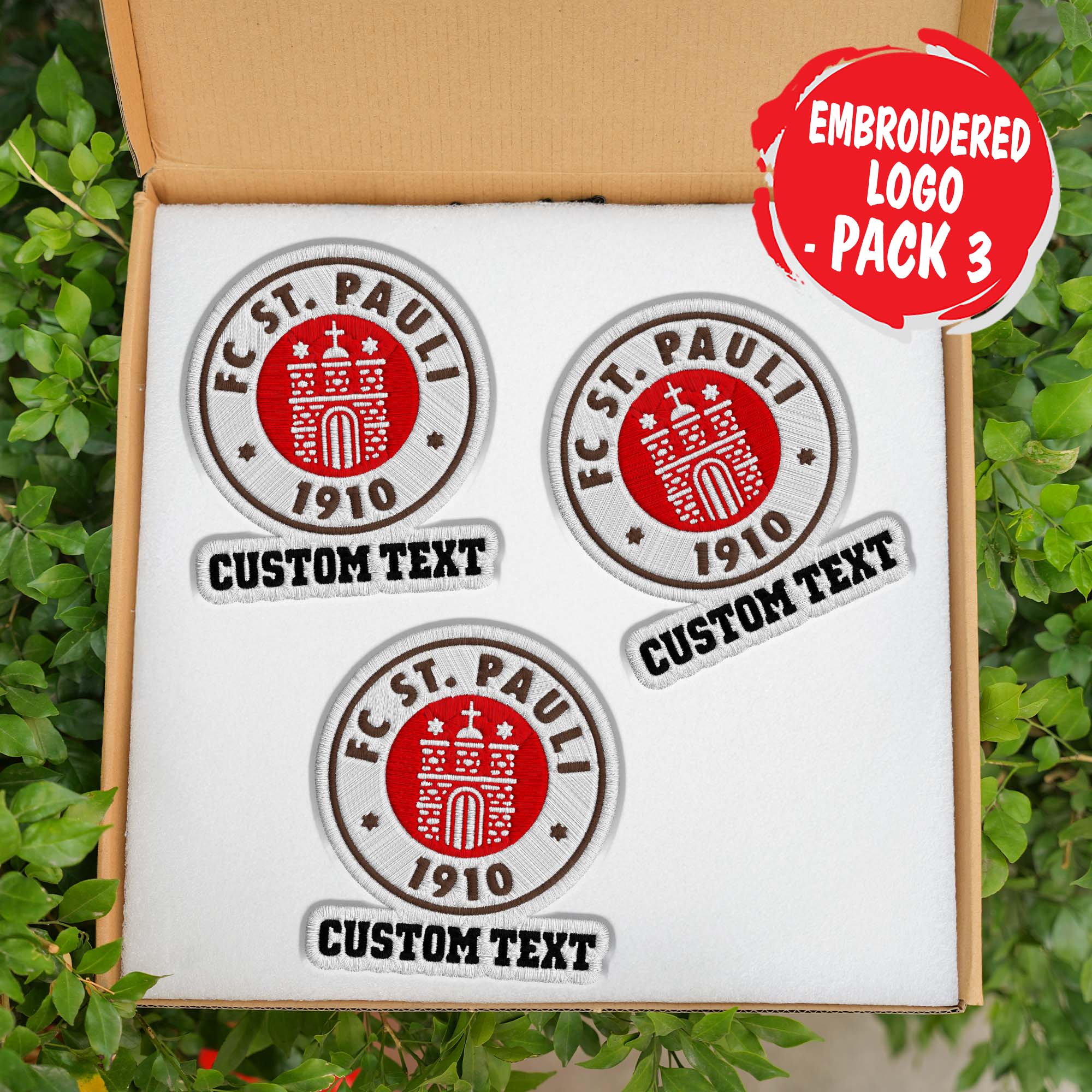 FC St. Pauli Customizable Fabric Patch PT76414