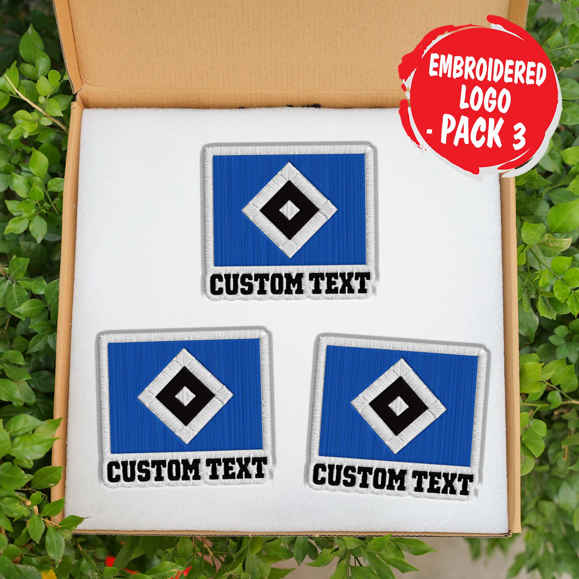 Hamburger SV Customizable Fabric Patch PT76415