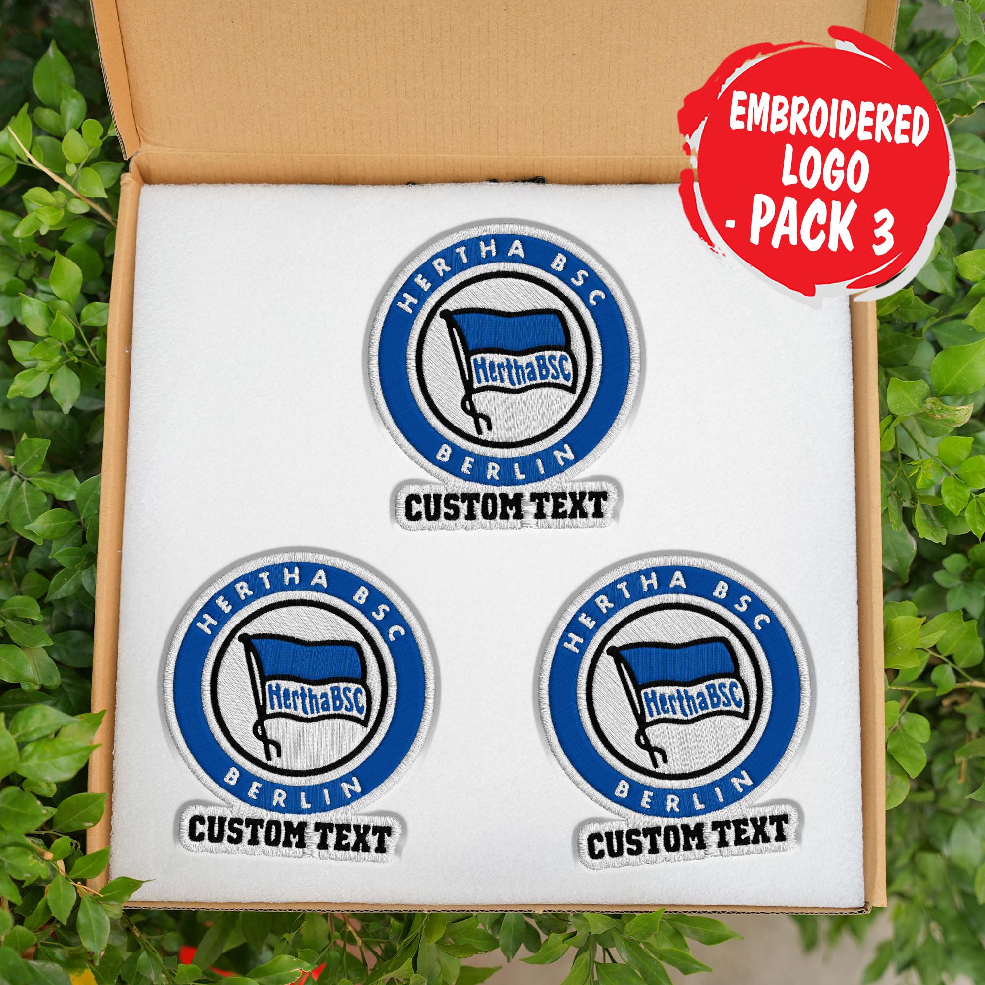 Hertha BSC Customizable Fabric Patch PT76431