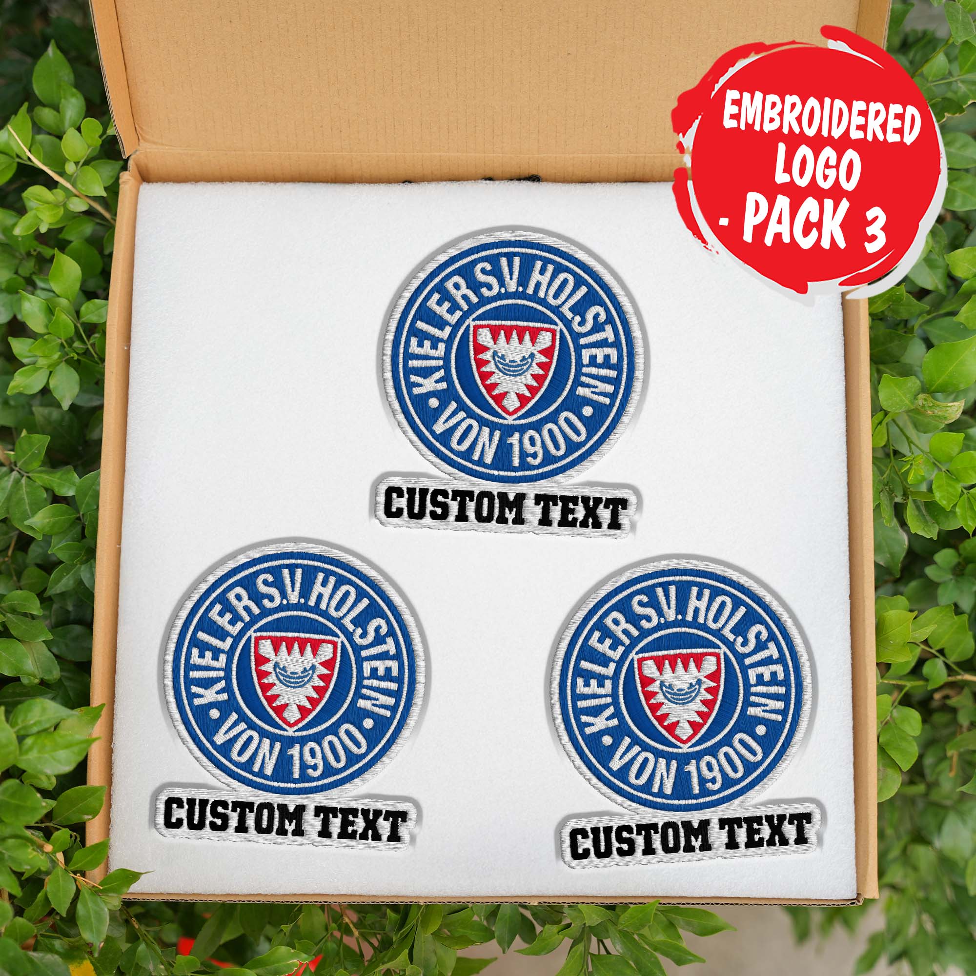 Holstein Kiel Customizable Fabric Patch PT76432