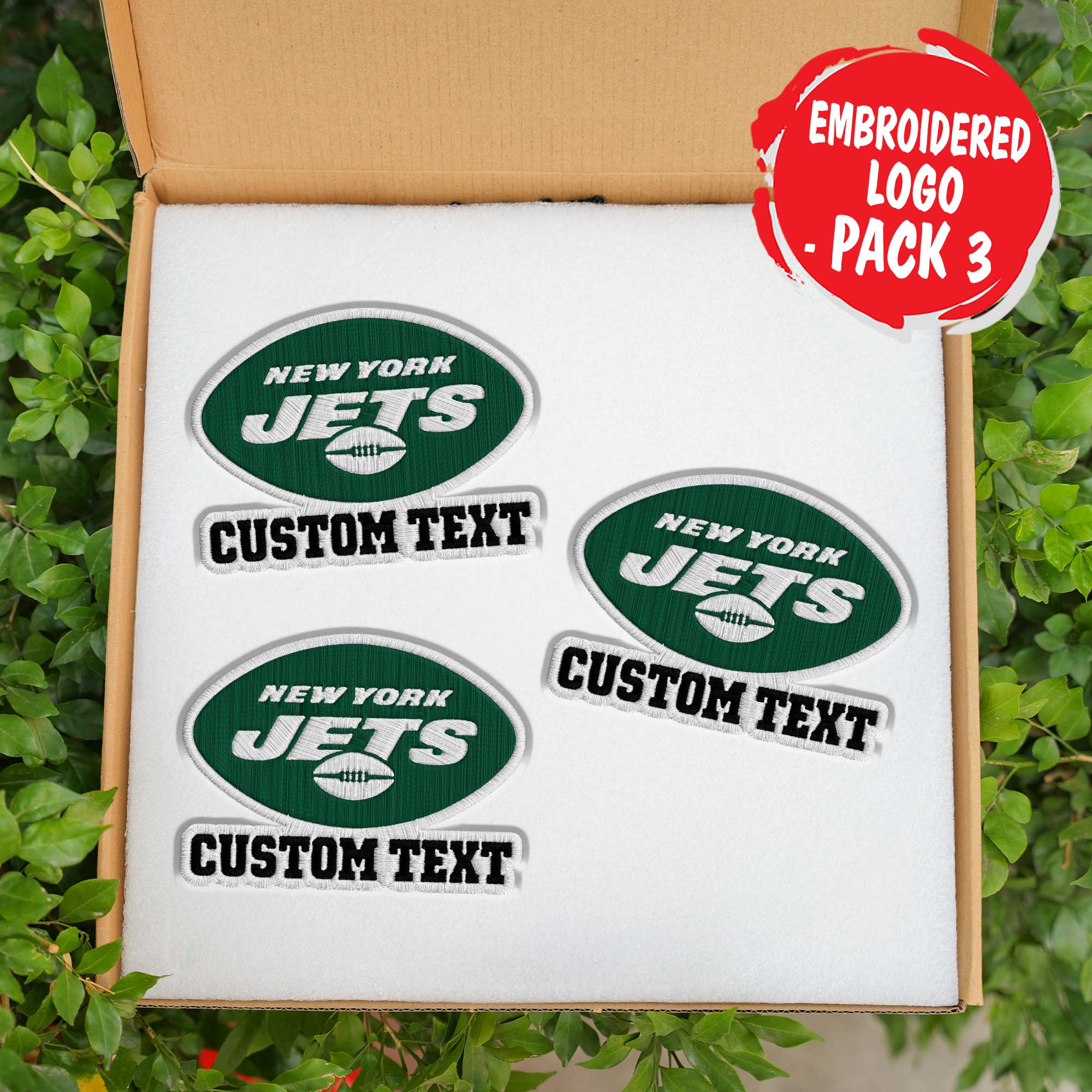 New York Jets Customizable Fabric Patch PT76466