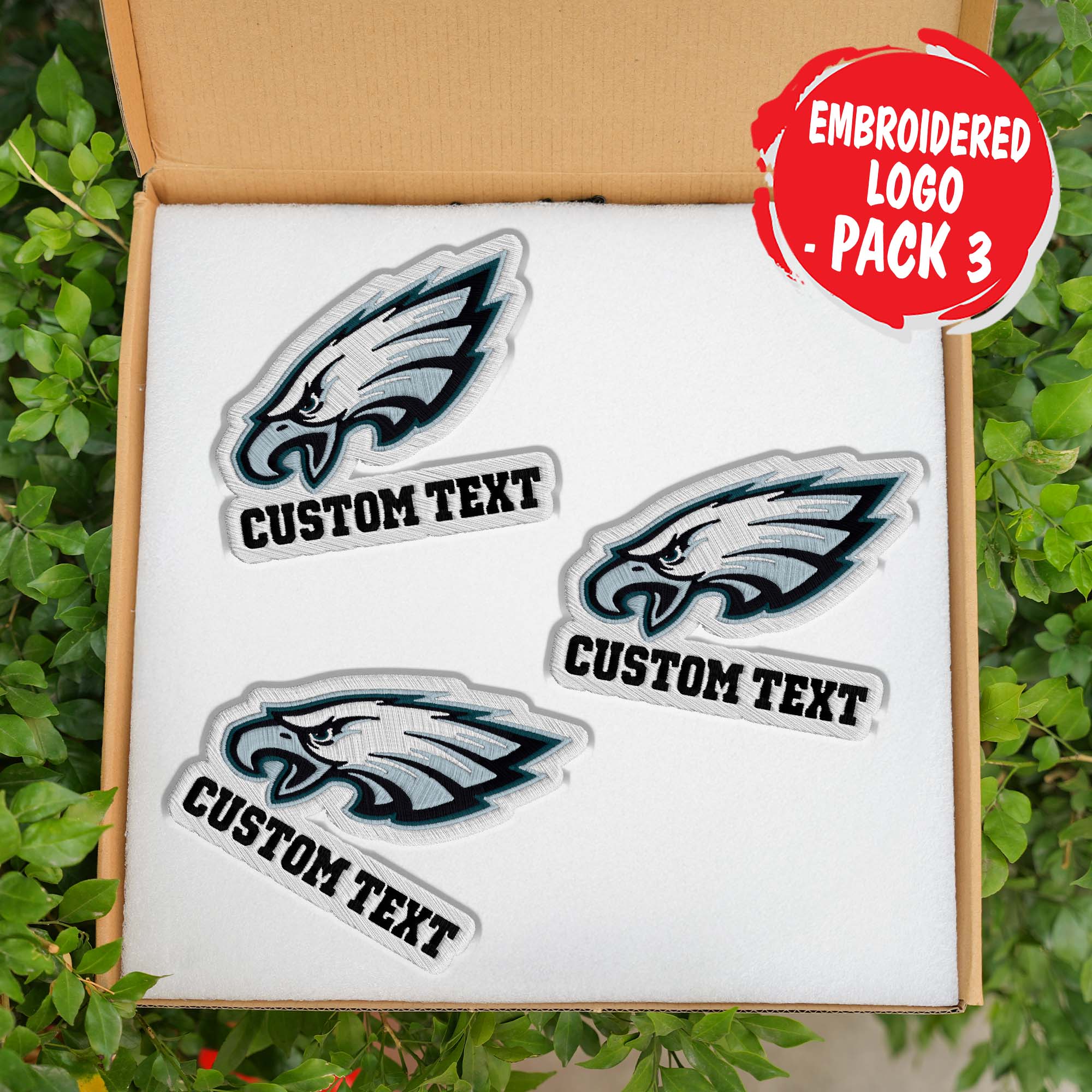 Philadelphia Eagles Customizable Fabric Patch PT76467