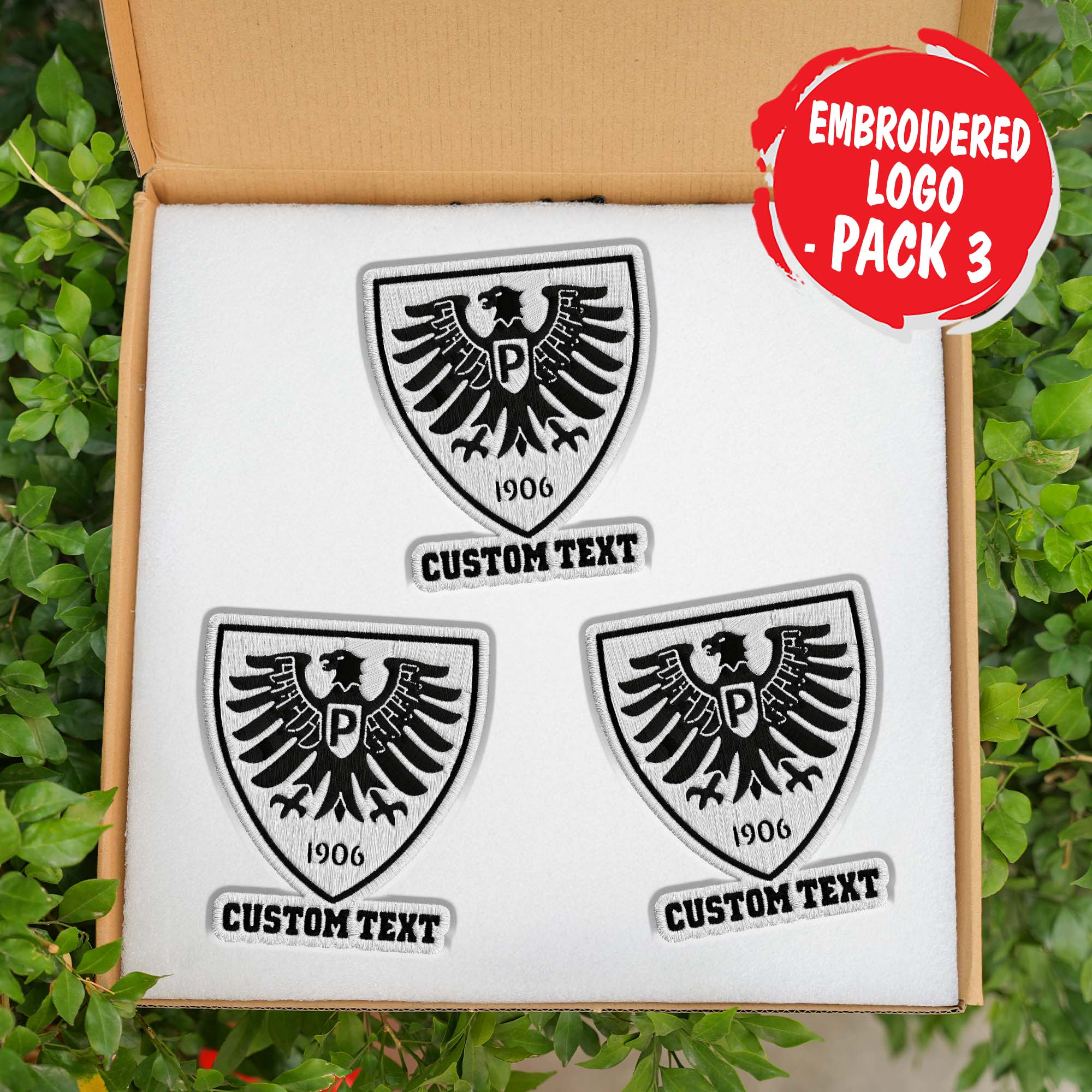 SC Preußen Münster Customizable Fabric Patch PT76436