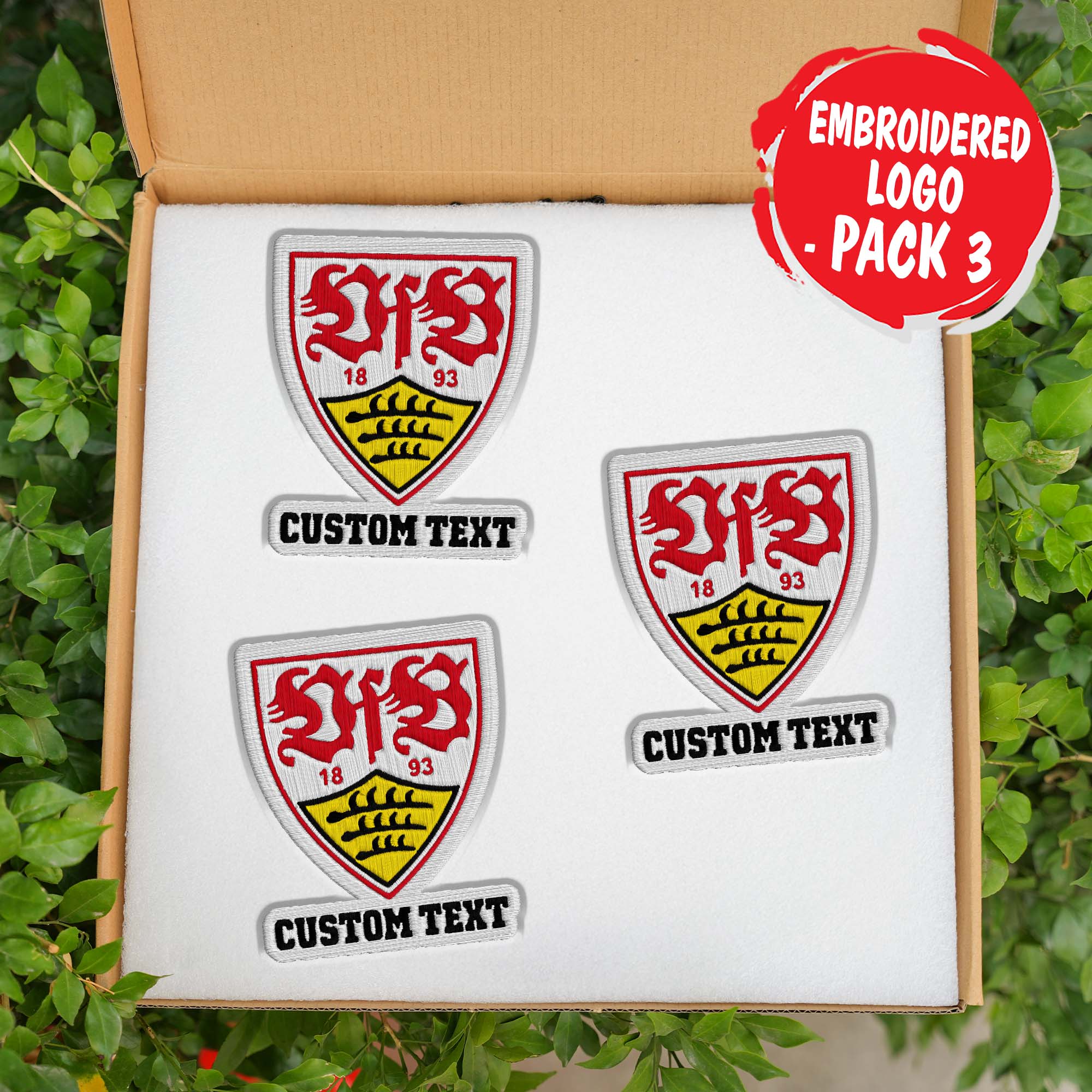 VfB Stuttgart Customizable Fabric Patch PT76419