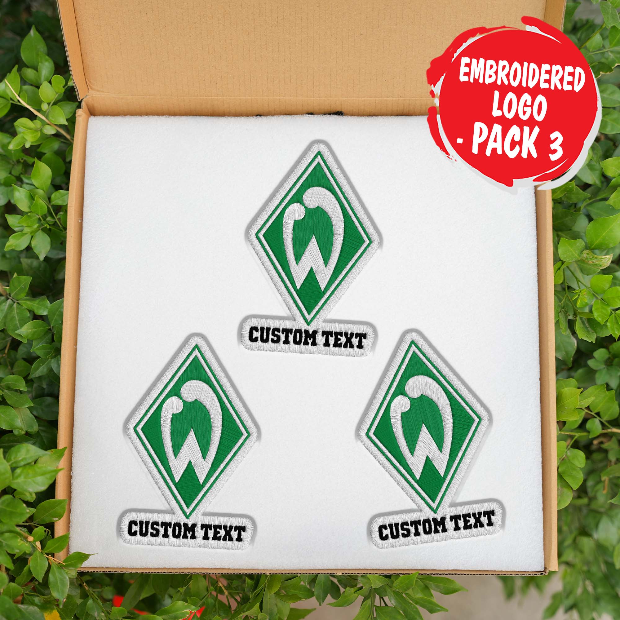 Werder Bremen Customizable Fabric Patch PT76421