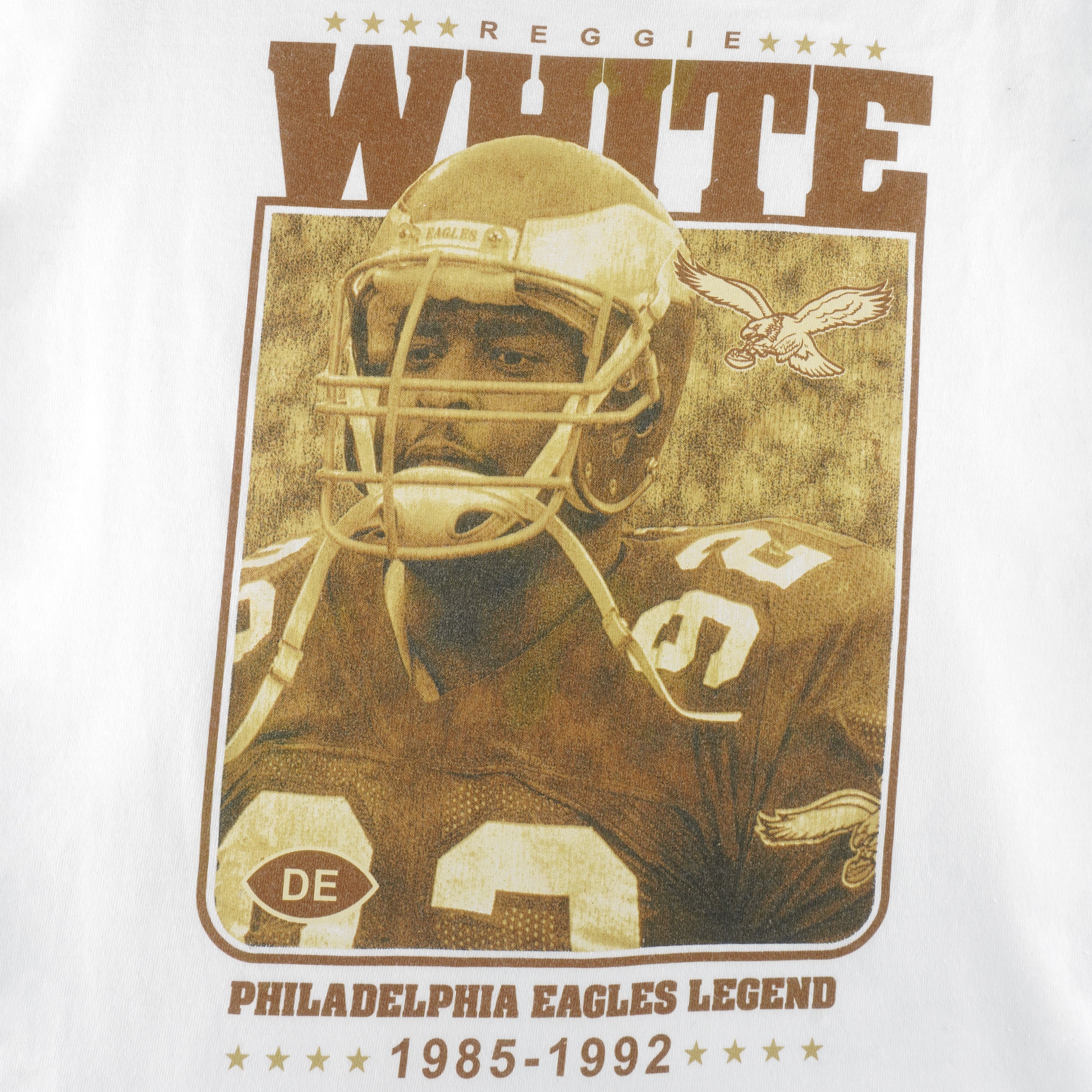 Philadelphia Eagles Reggie White Legend MVP T-Shirt 1990s PT76348 (Copy)