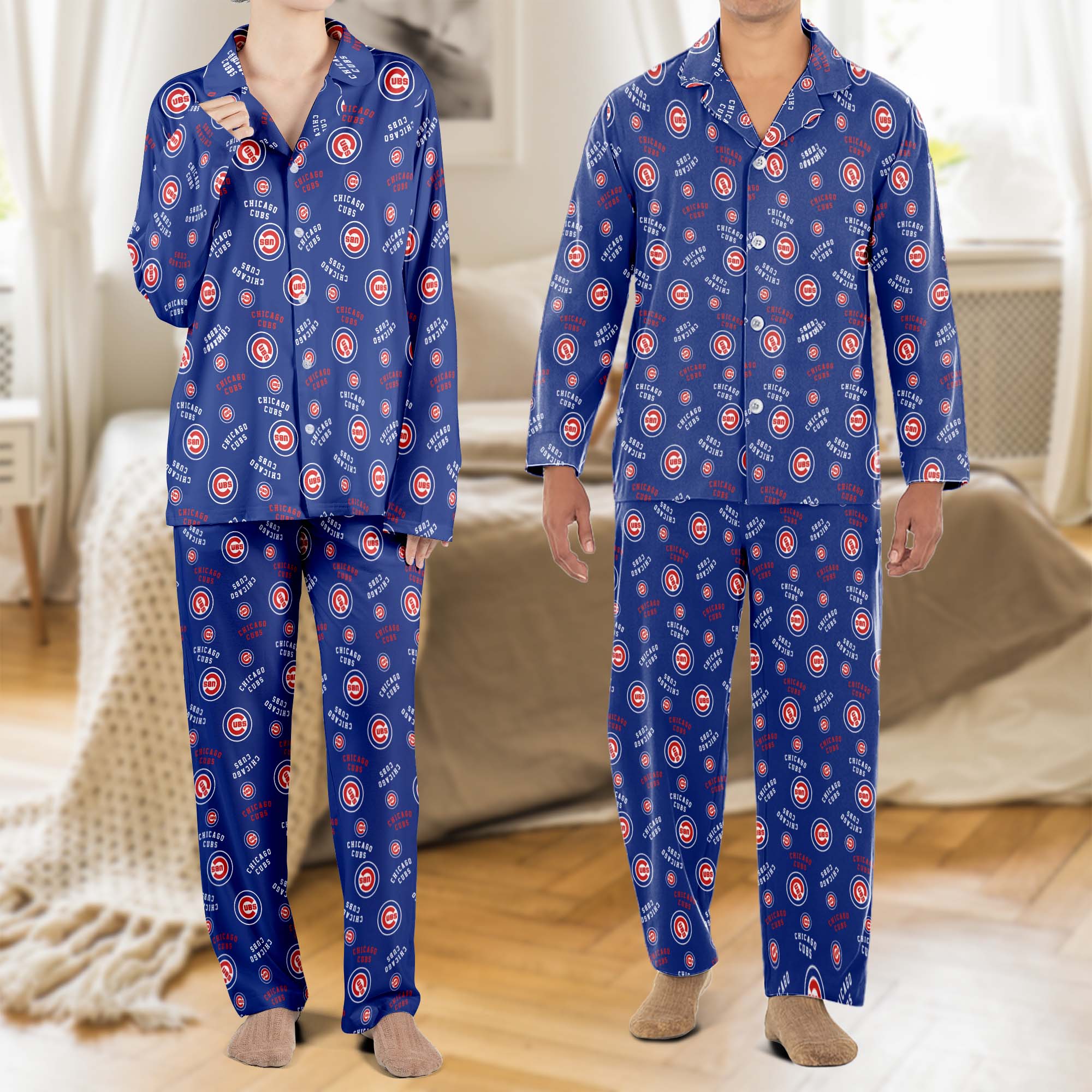 Chicago Cubs Pajama Set PT76550