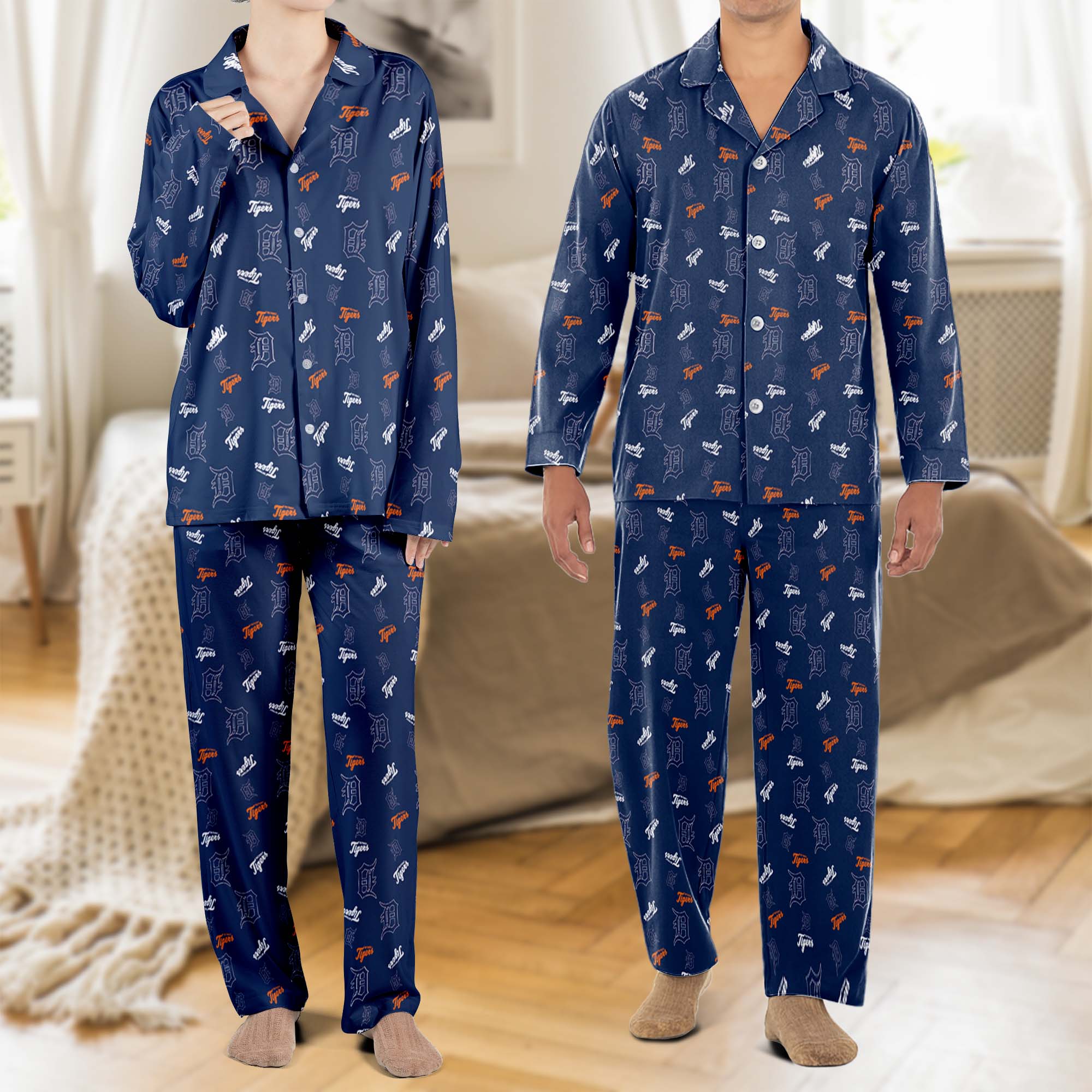 Detroit Tigers Pajama Set PT76555