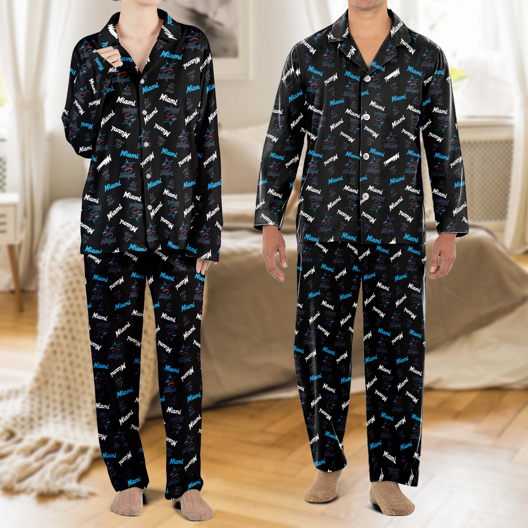 Miami Marlins Pajama Set PT76560