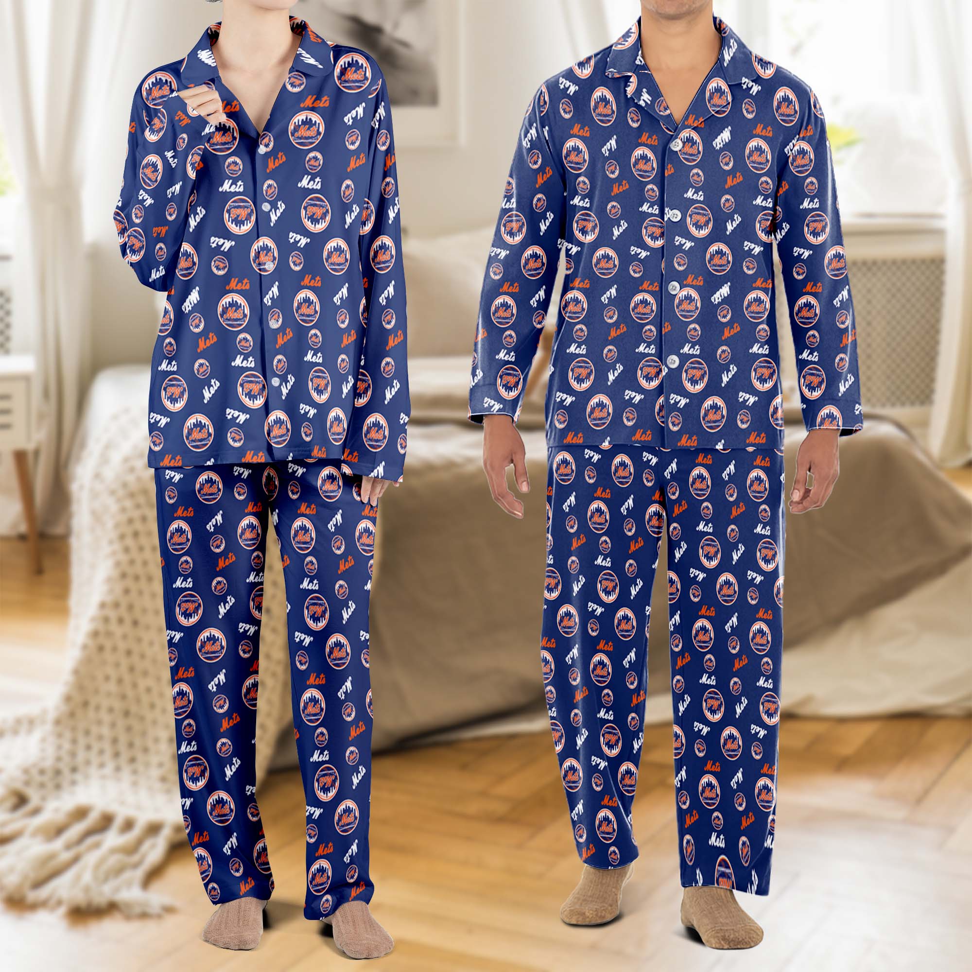 New York Mets Pajama Set PT76563