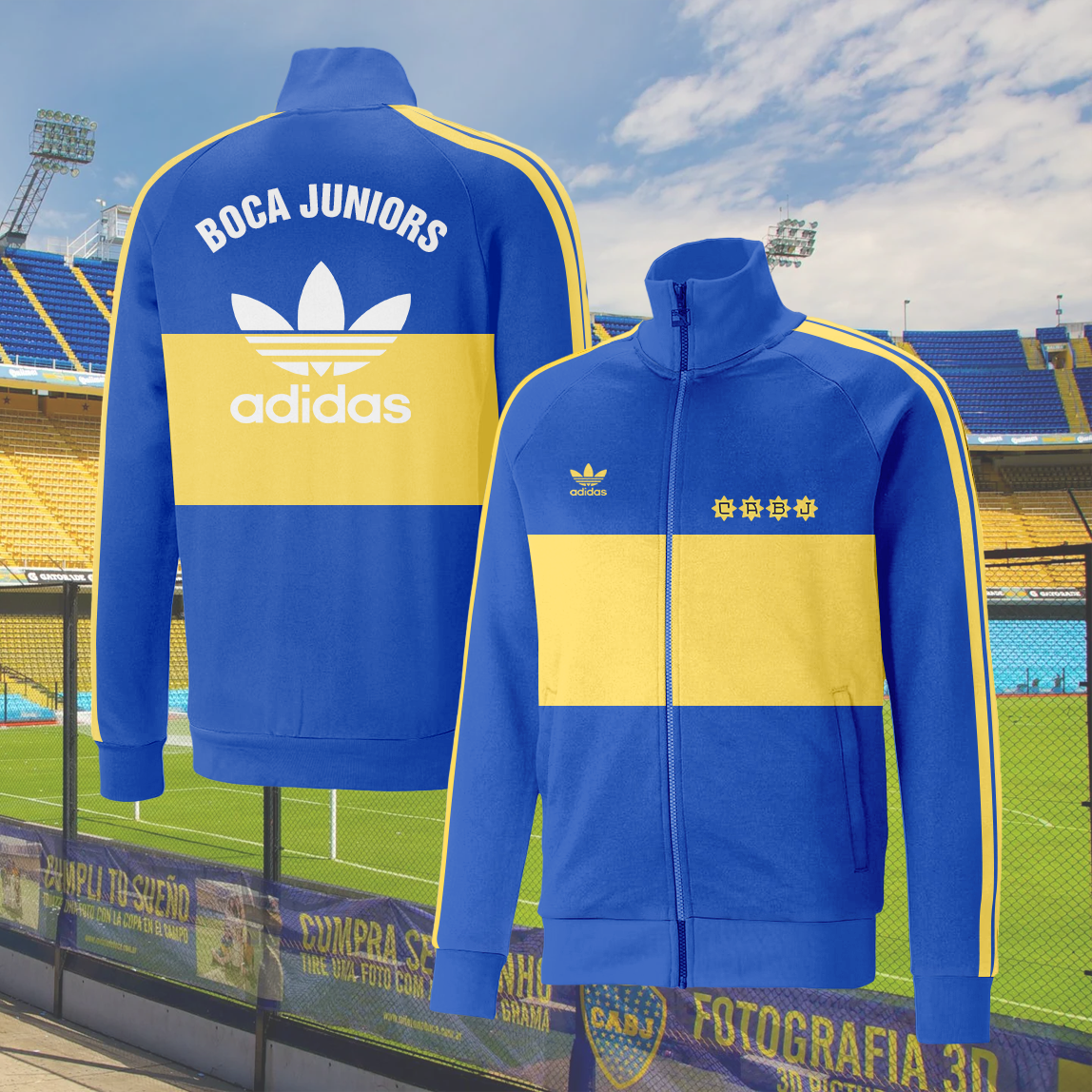 Boca Juniors Track Jacket PT76802