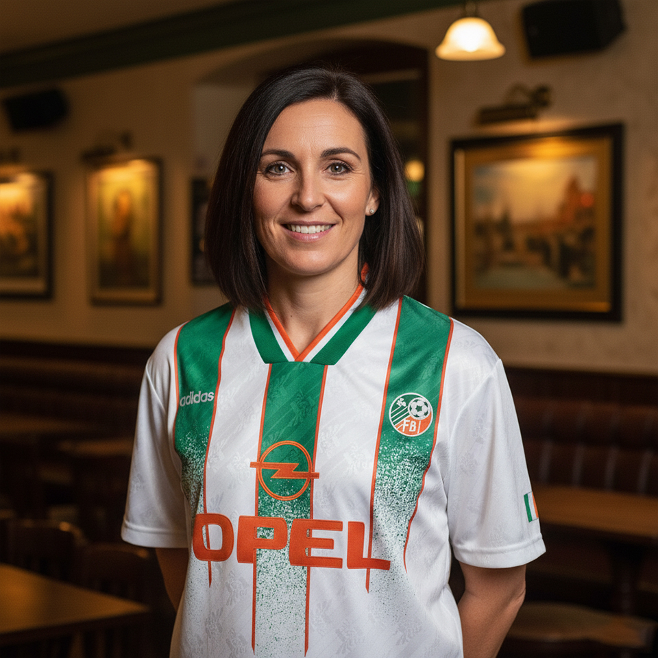 Ireland 1994 Home Kit Retro Shirt PT76814