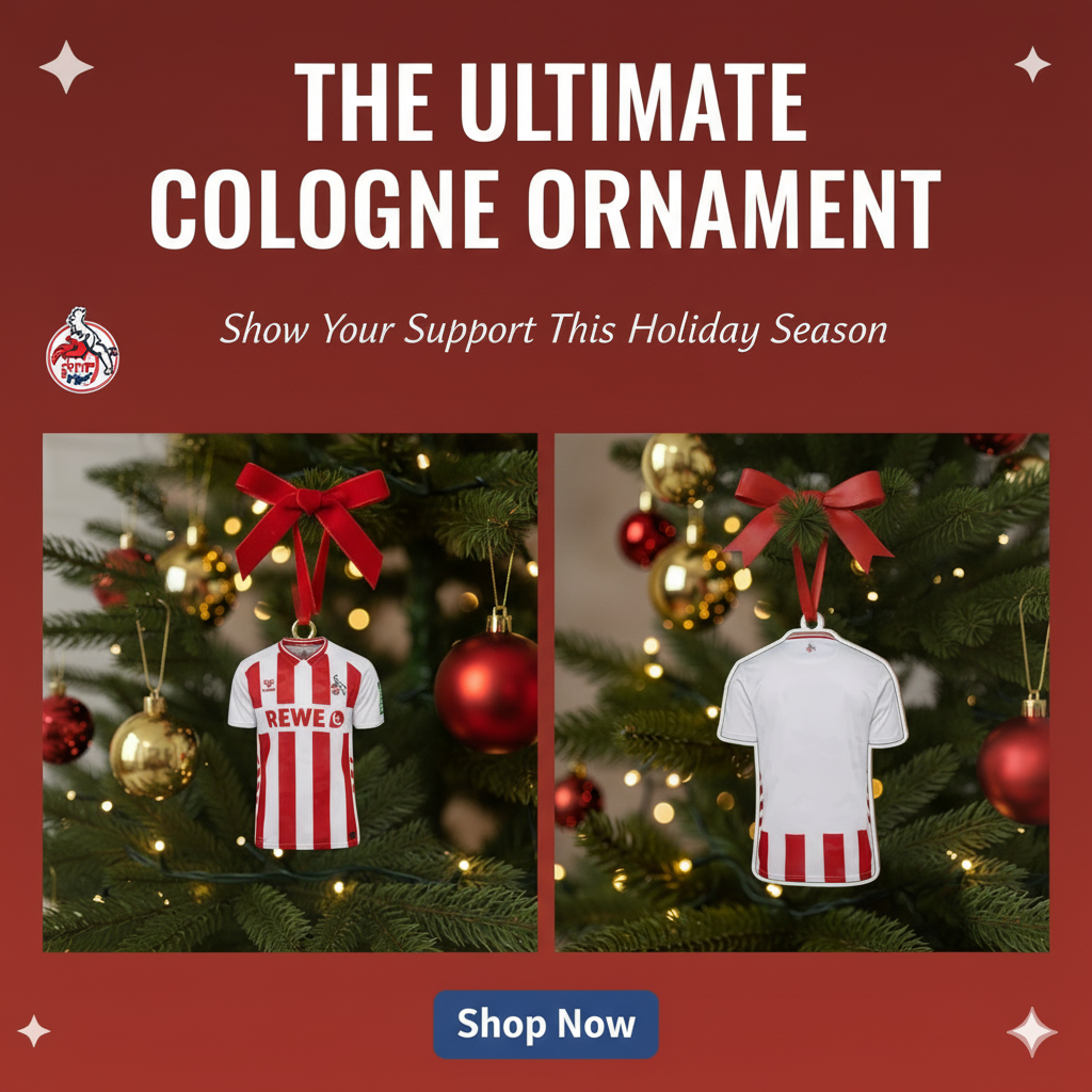 1. FC Köln 2D Ornament – Custom name and number PT76822