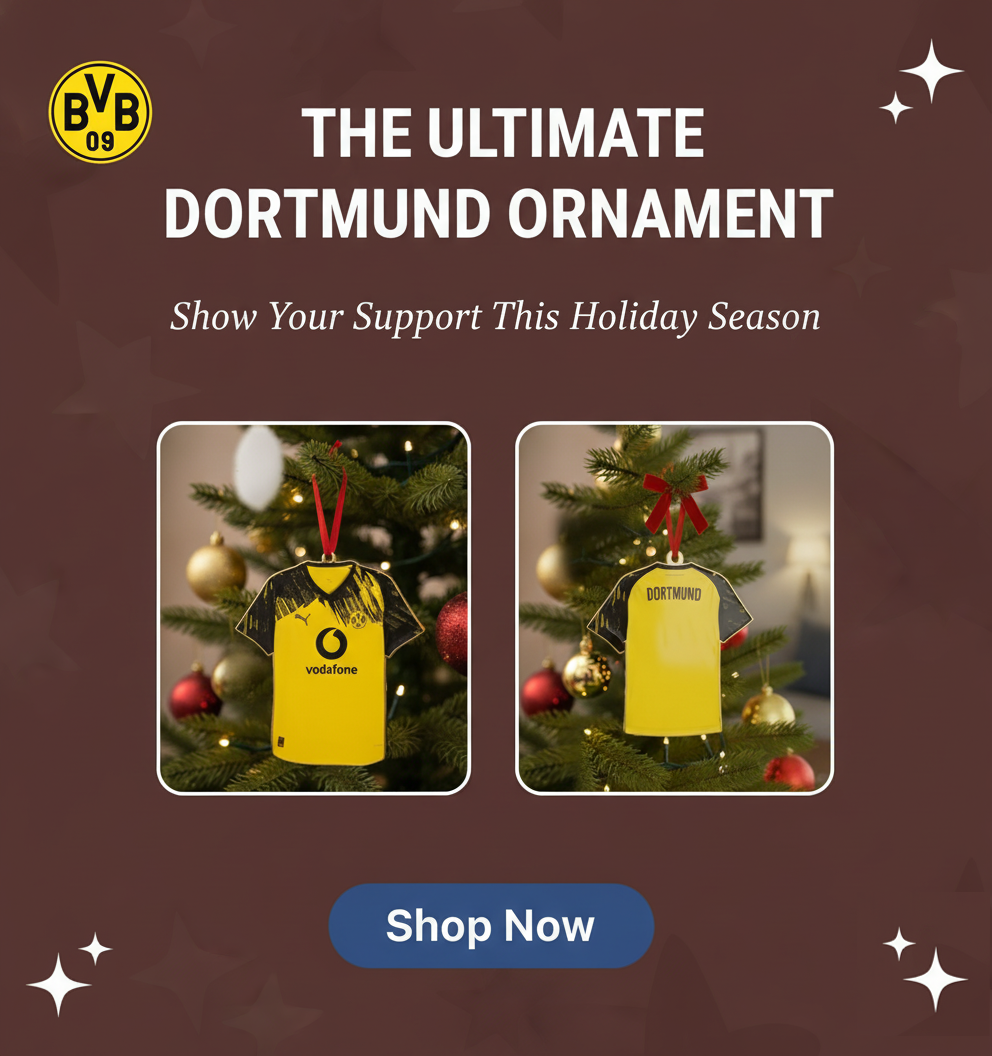 Borussia Dortmund 2D Ornament – Custom name and number PT76824