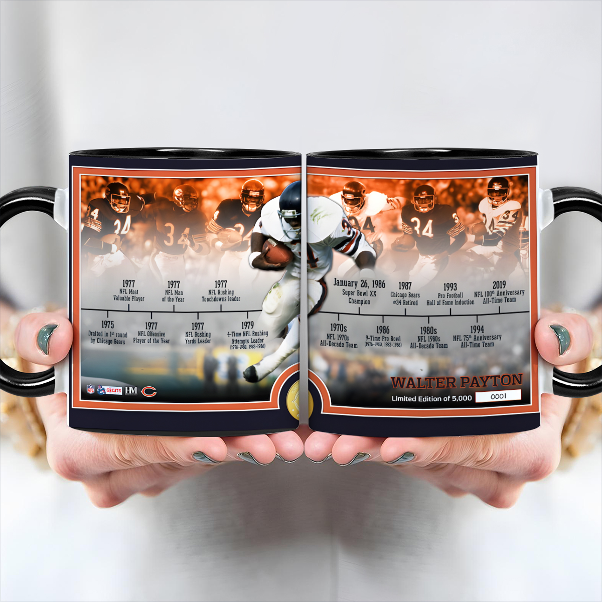 Chicago Bears Walter Payton Mug PT76829 (Copy)