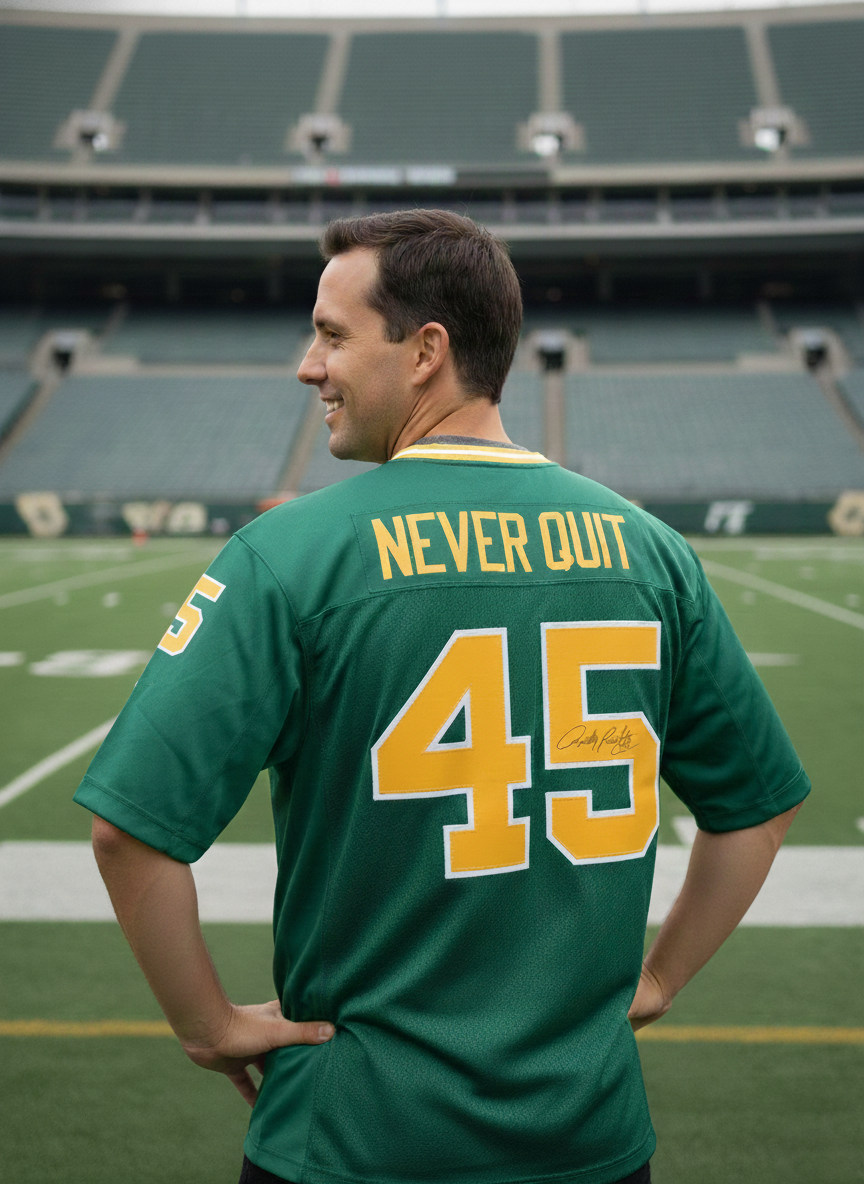 Rudy Ruettiger Notre Dame Jersey PT76841