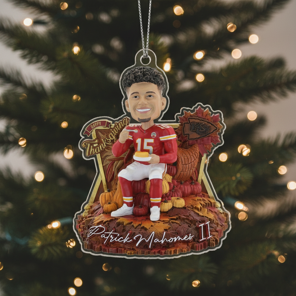 Amon-Ra St Brown Detroit Lions 500 Receptions Ornament PT76901 (Copy)
