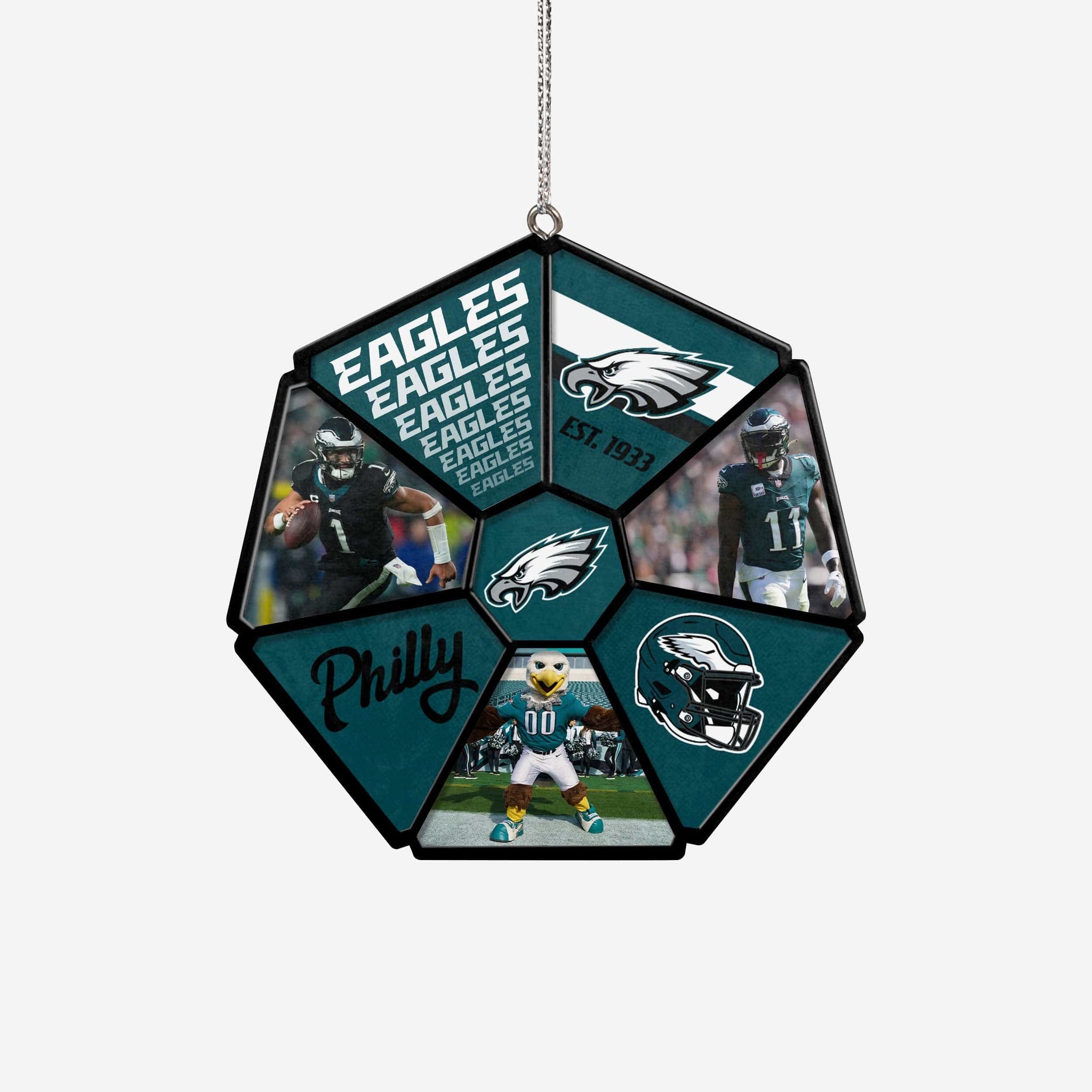 Swoop Philadelphia Eagles Hot Dog Eating Contest Ornament PT76905
