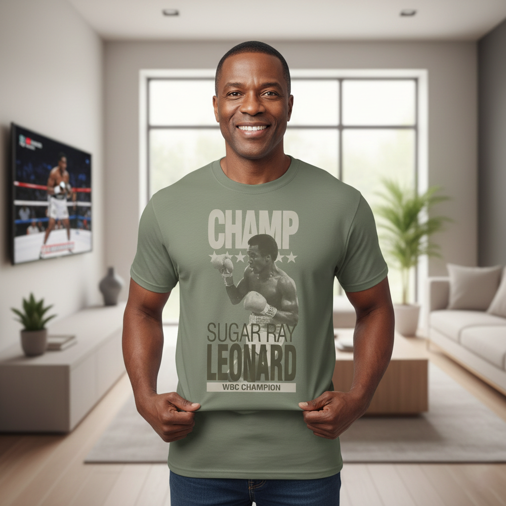 Sugar Ray Leonard Boxing Legend T-shirt PT76924