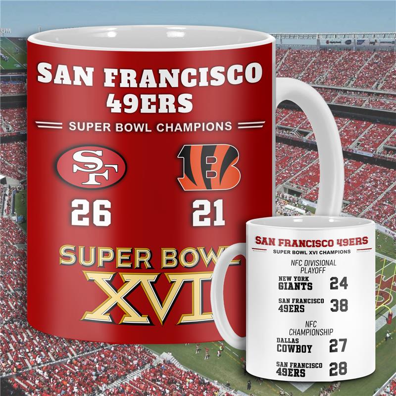 San Francisco 49ers Super Bowl XVI  Mug PT77240