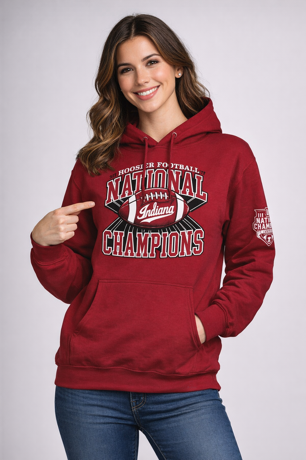 Indiana Hoosiers 2025 National Champions Football PT77244