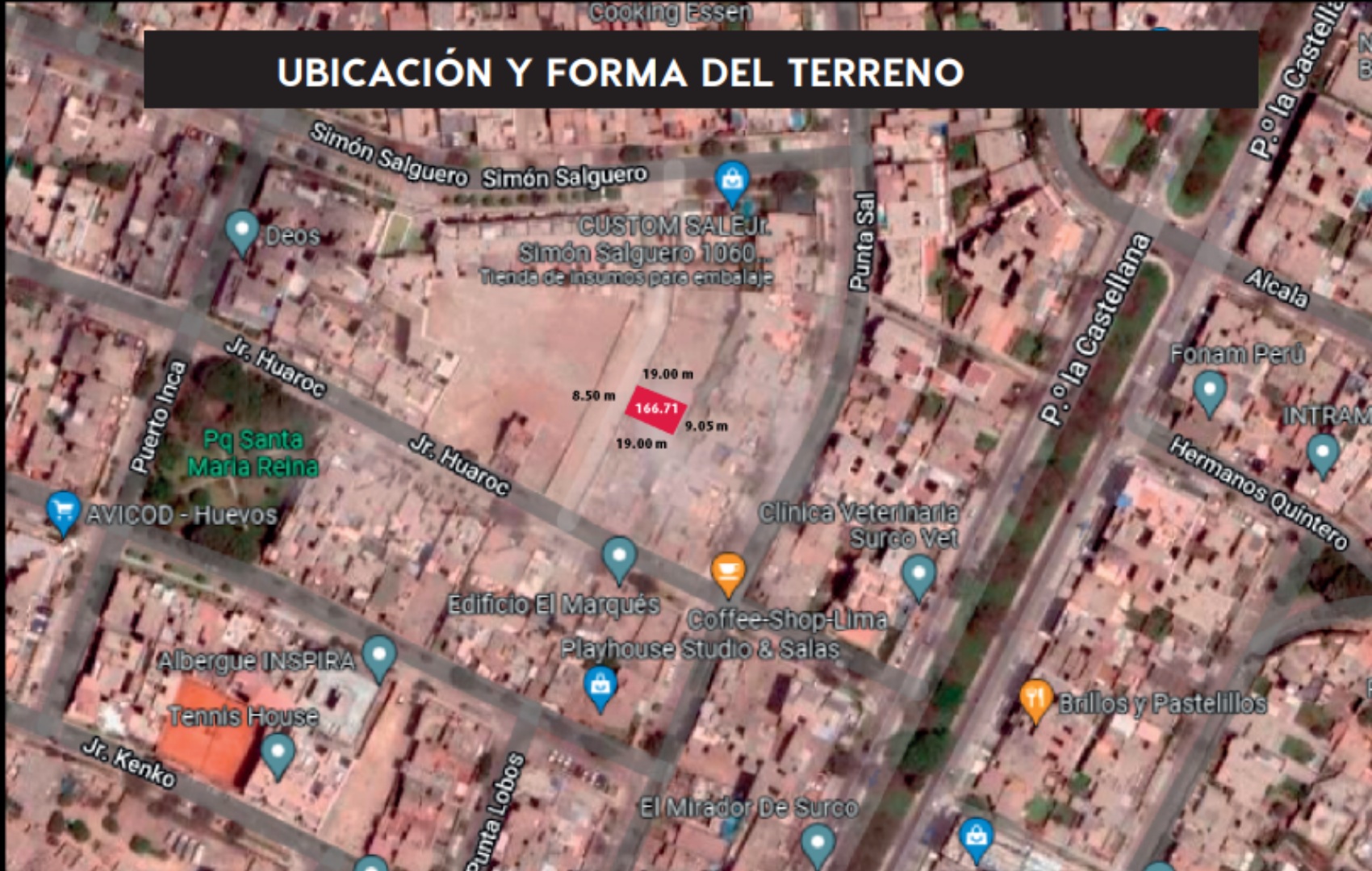 Ubicación del terreno