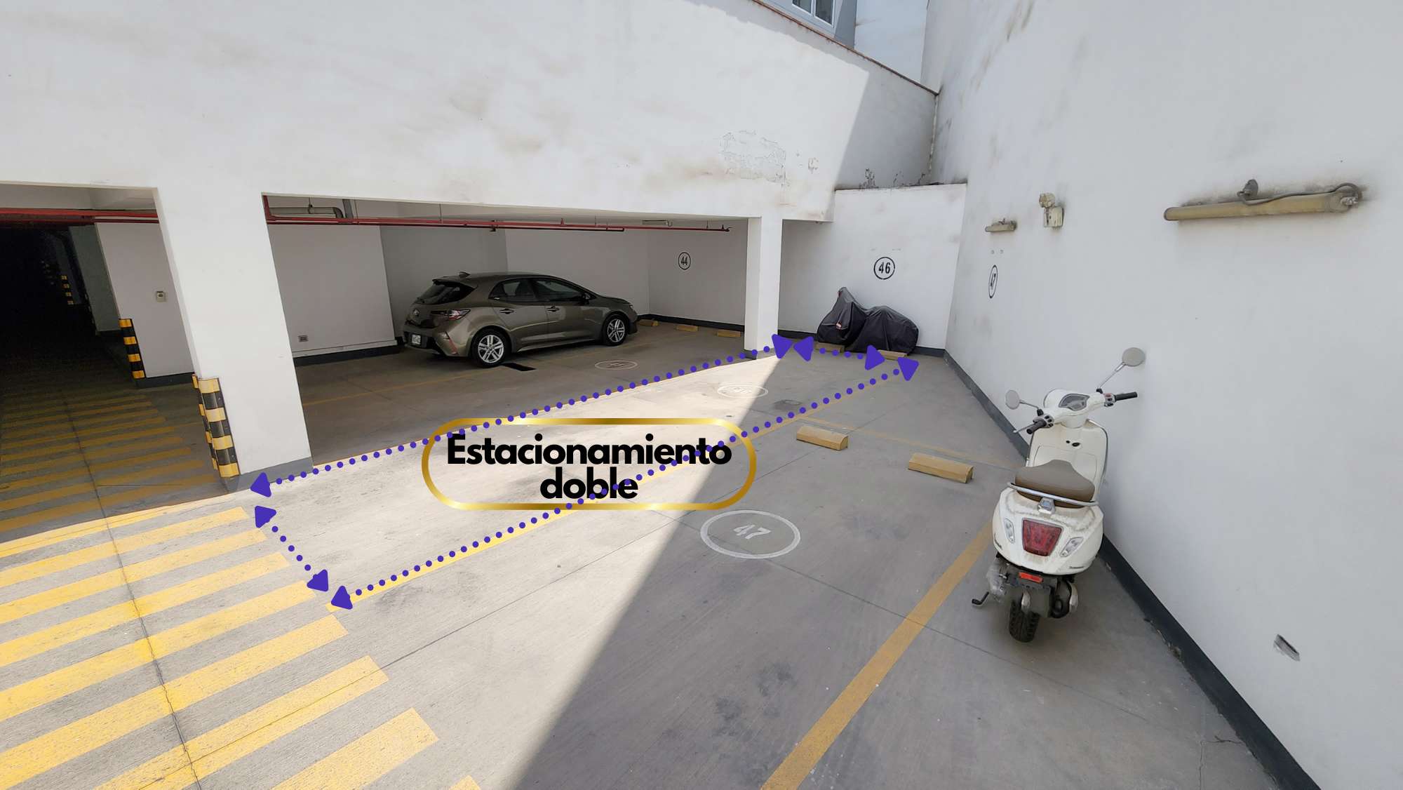 Estacionamiento doble