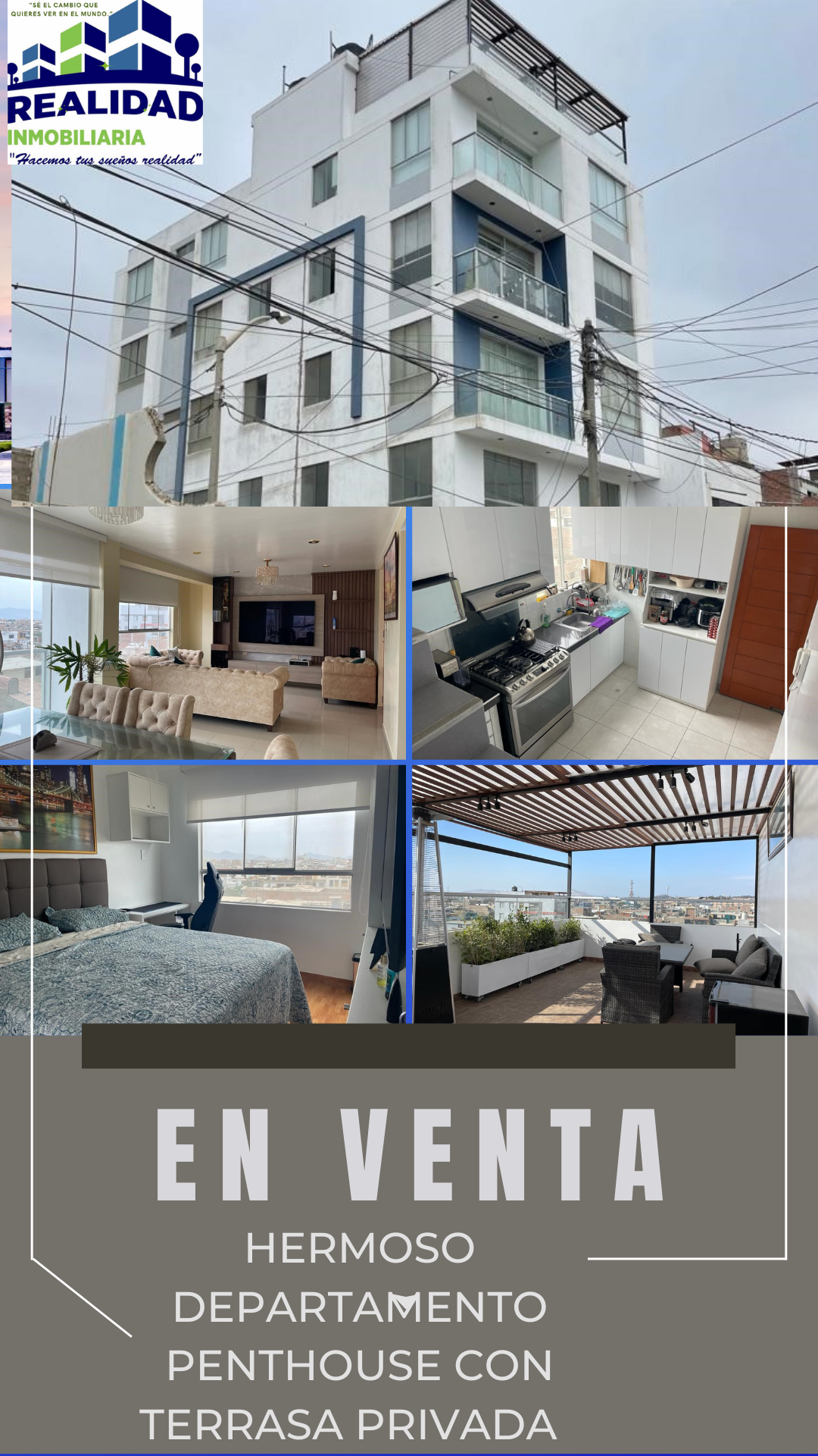 Hermoso Departemento Penthouse