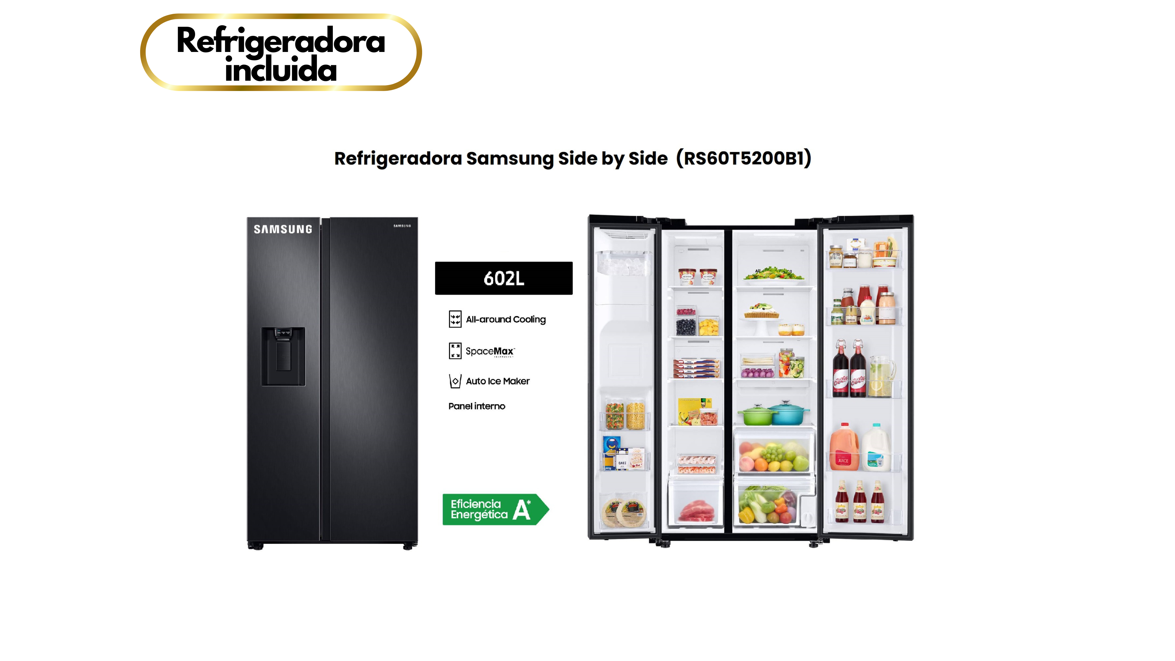 Refrigerador incluido