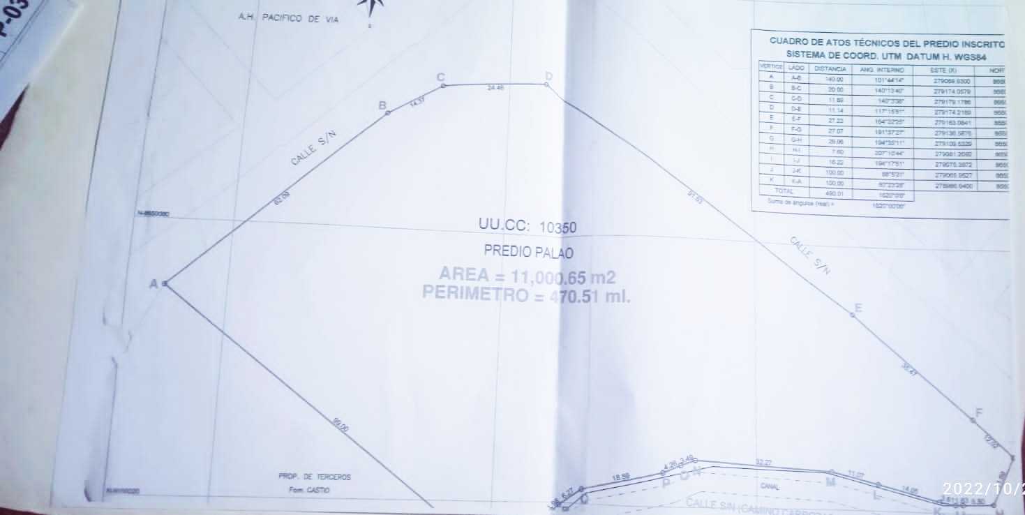 Plano matriz