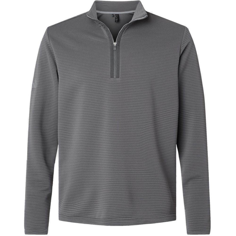 Spacer Quarter-Zip Pullover — Grey Five