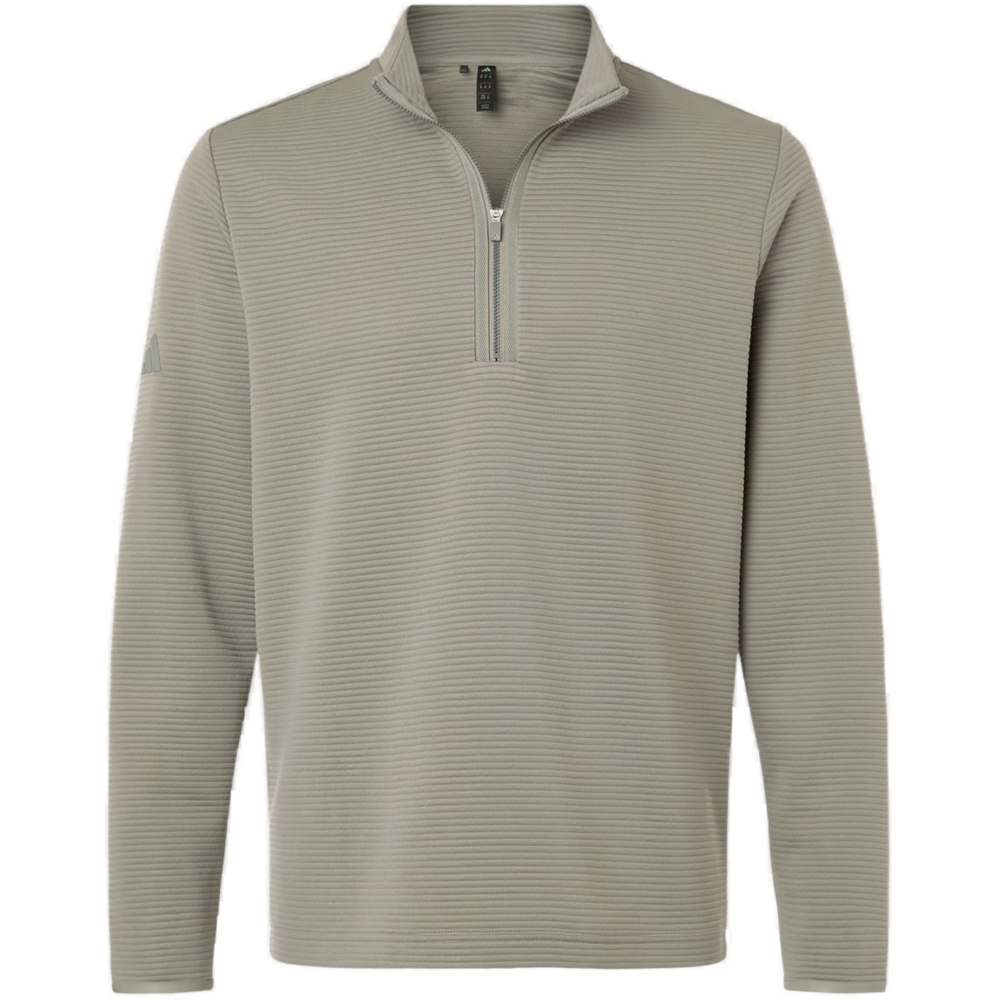 Spacer Quarter-Zip Pullover — Silver Pebble