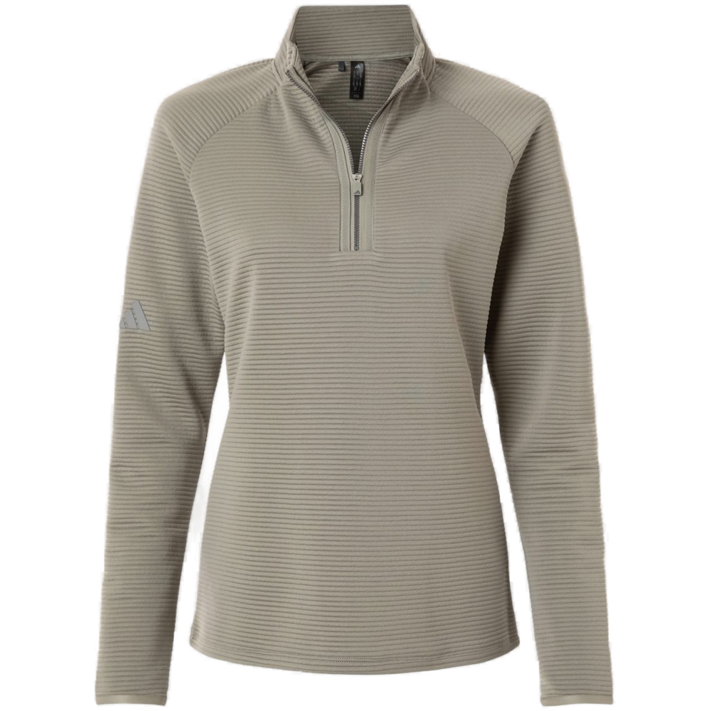 Women's Spacer Quarter-Zip Pullover — Silver Pebble