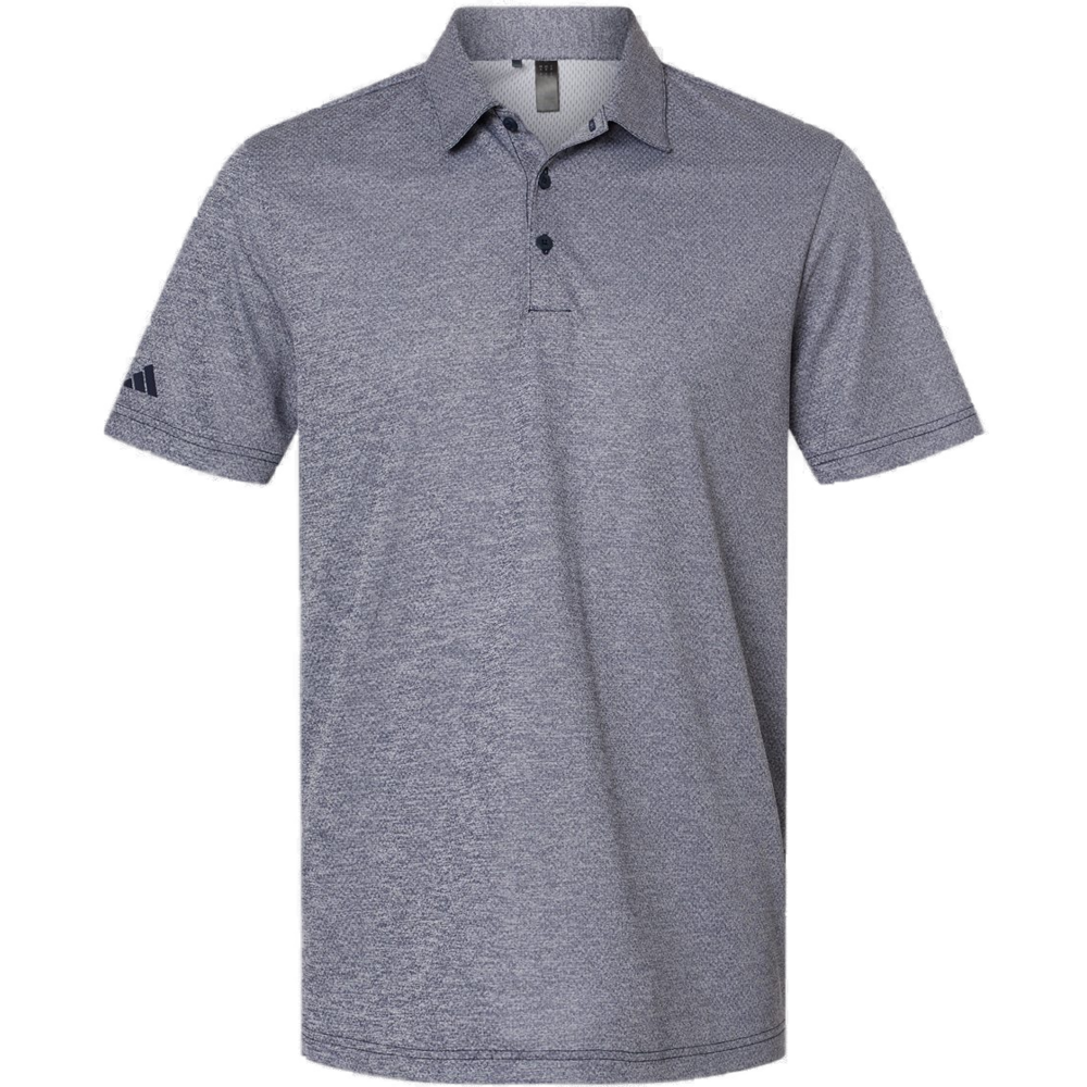 Space Dyed Polo — Collegiate Navy Melange