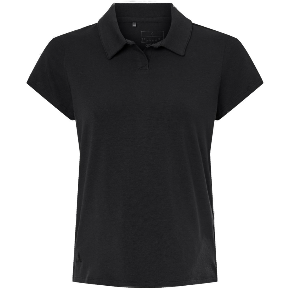 Women's Blend Polo — Solid Black