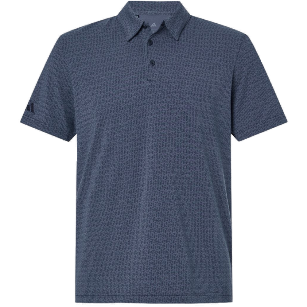 Men's Blended Printed Polo — Preloved Ink