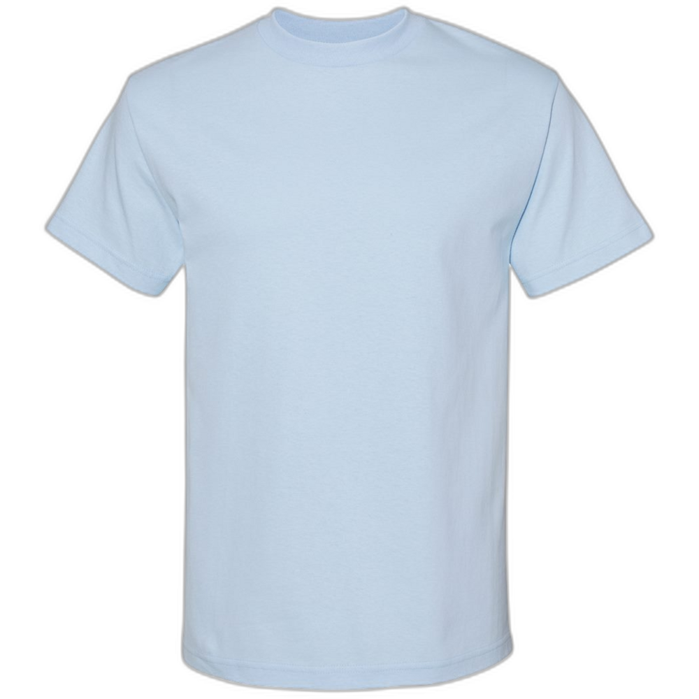 Heavyweight Cotton Tee — Powder Blue