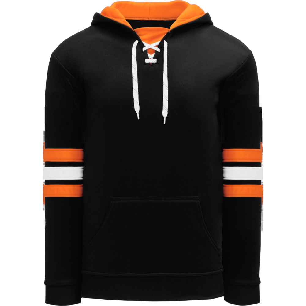Apparel Sweatshirts A1845-G01 — Black/Orange/White