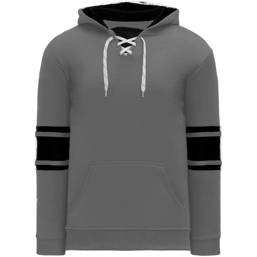 Apparel Sweatshirts A1845-G01 — Heather Charcoal/Black