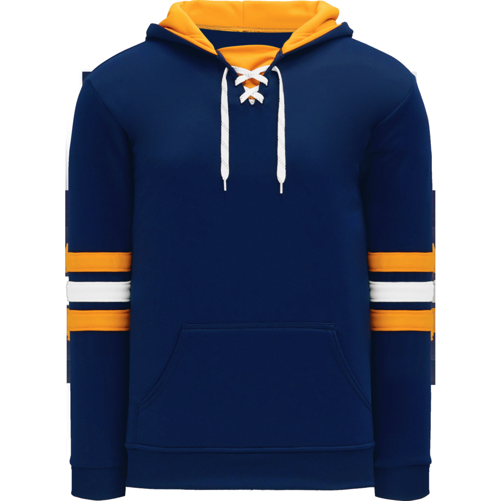 Apparel Sweatshirts A1845-G01 — Navy/Gold/White