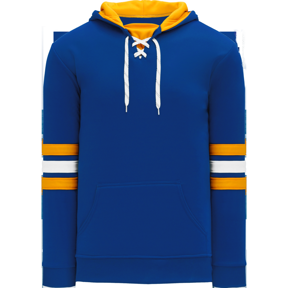 Apparel Sweatshirts A1845-G01 — Royal/Gold/White