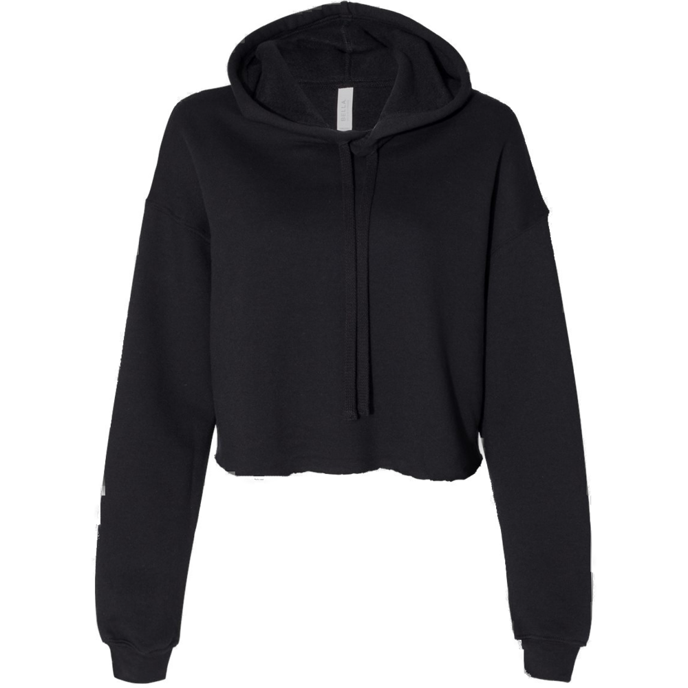 Women's Crop Fleece Hoodie