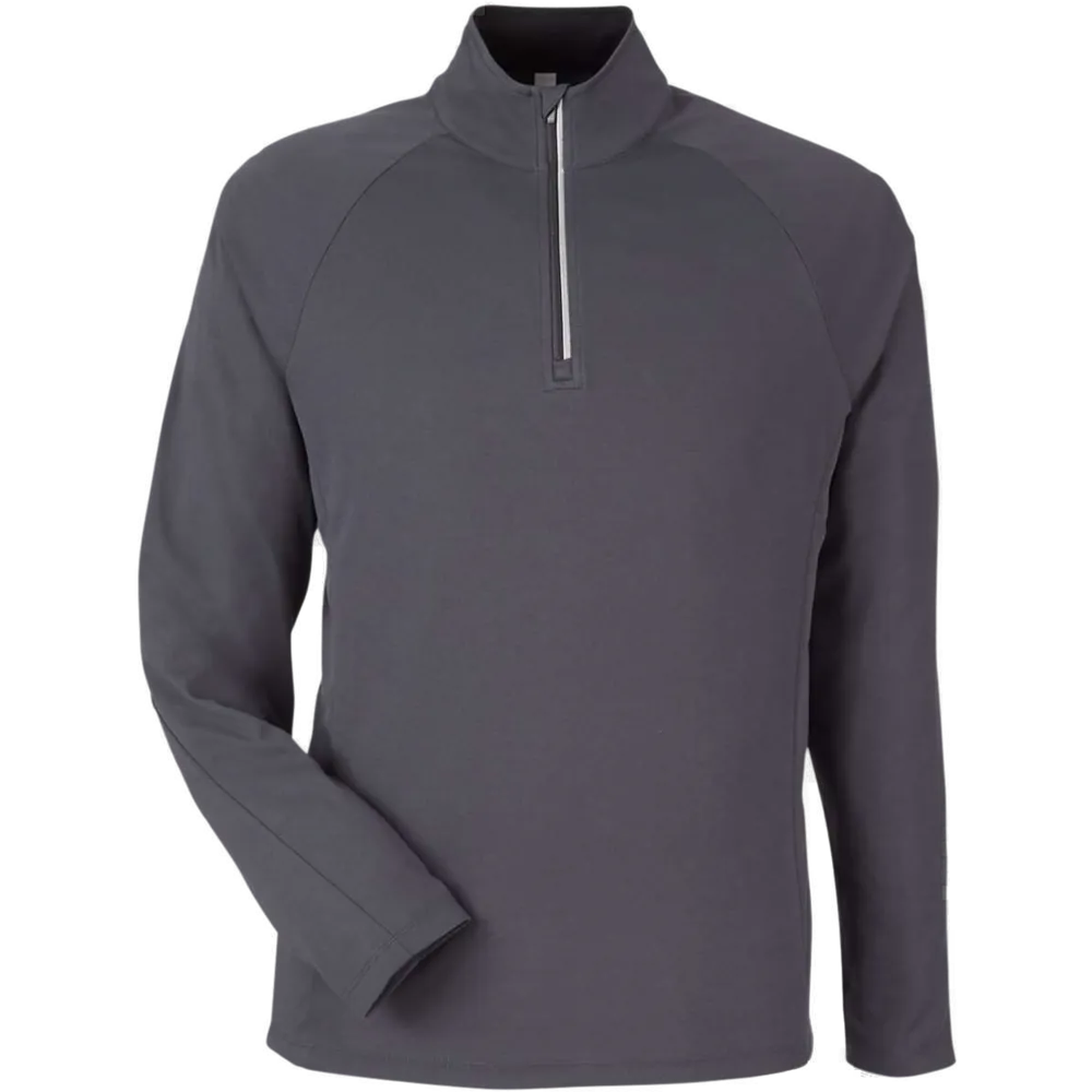 CORE365 CE418 Origin Performance Quarter-Zip – POD — Carbon/ Black