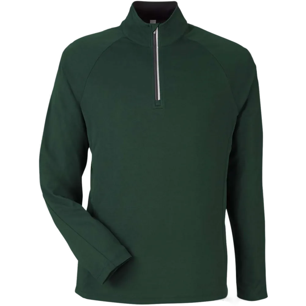 CORE365 CE418 Origin Performance Quarter-Zip – POD — Forest/ Carbon
