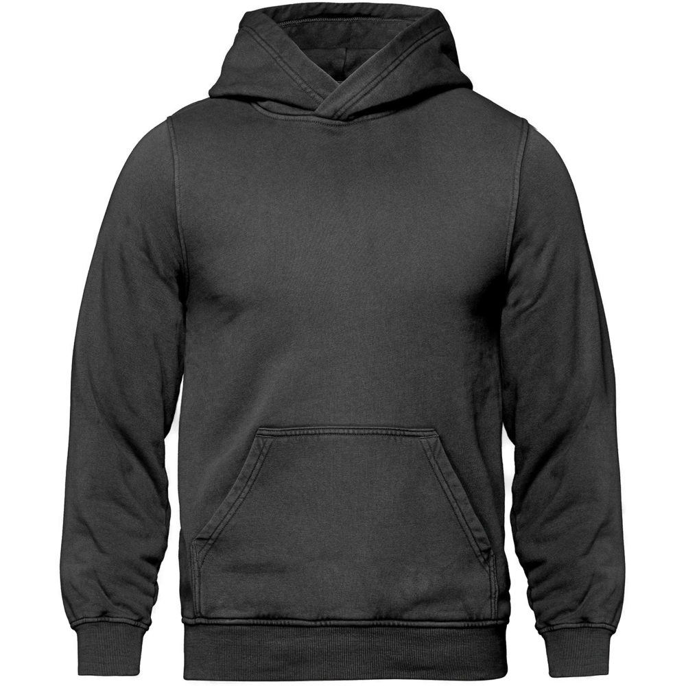 L00450 - WEEKENDER - Vintage Wash Pullover Hooded Sweatshirt — Vintage Charcoal