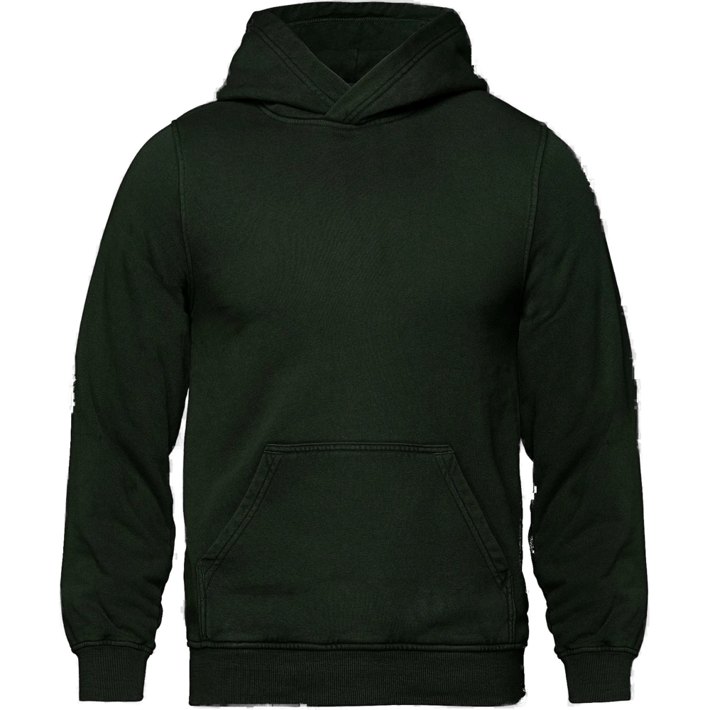 L00450 - WEEKENDER - Vintage Wash Pullover Hooded Sweatshirt — Vintage Forest Green