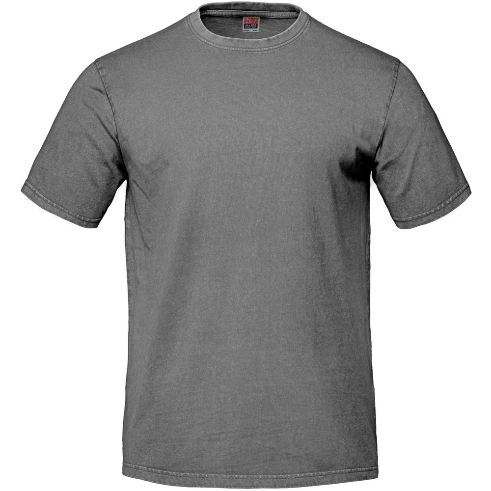 S05670 - HORIZON - Vintage Wash Cotton Crewneck T-Shirt — Vintage Grey