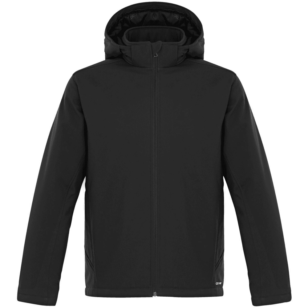 L03170 - Hurricane - Men's Insulated Softshell Jacket w/ Detachable Hood — Gunmetal